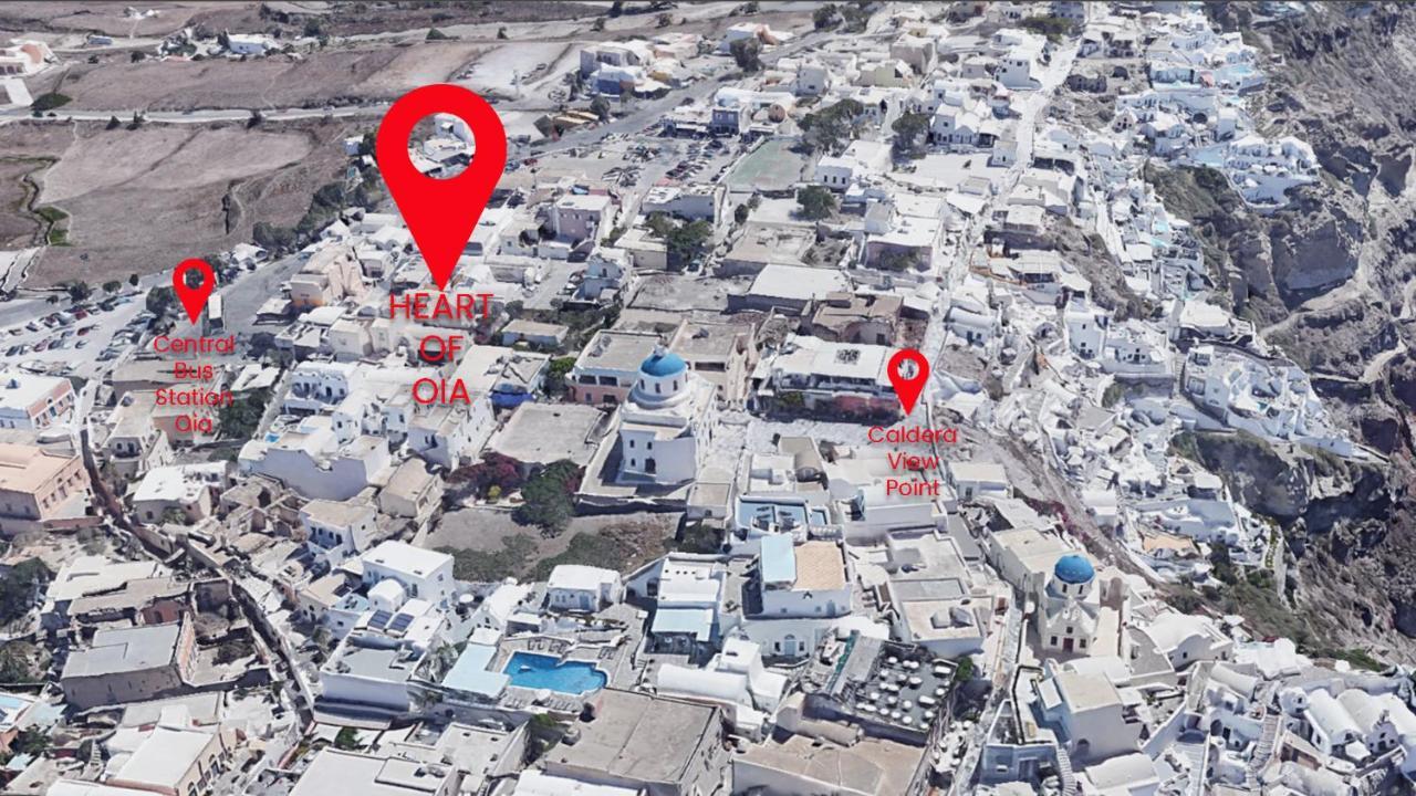 Heart Of Oia - Private House With Jacuzzi Apartment Ngoại thất bức ảnh